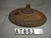 藏品(男子木片毛線飾帽)的圖片